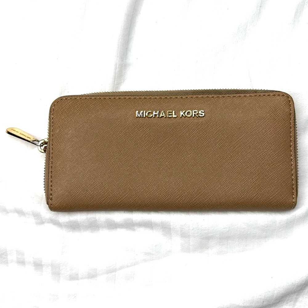 Michael Kors Tan Wallet